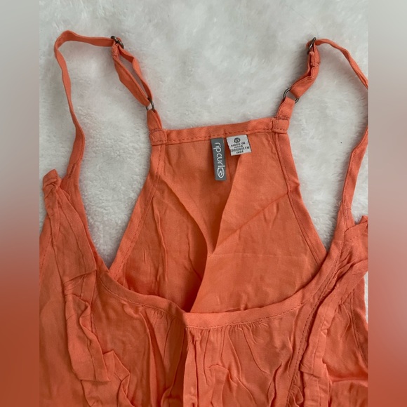Rip Curl Coral Summer Dress - Picture 3 of 5